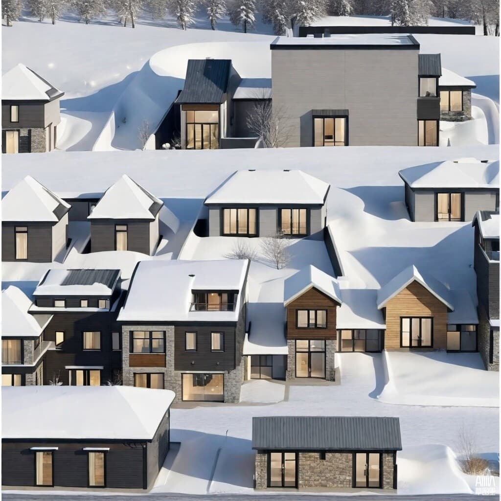 雪景群落